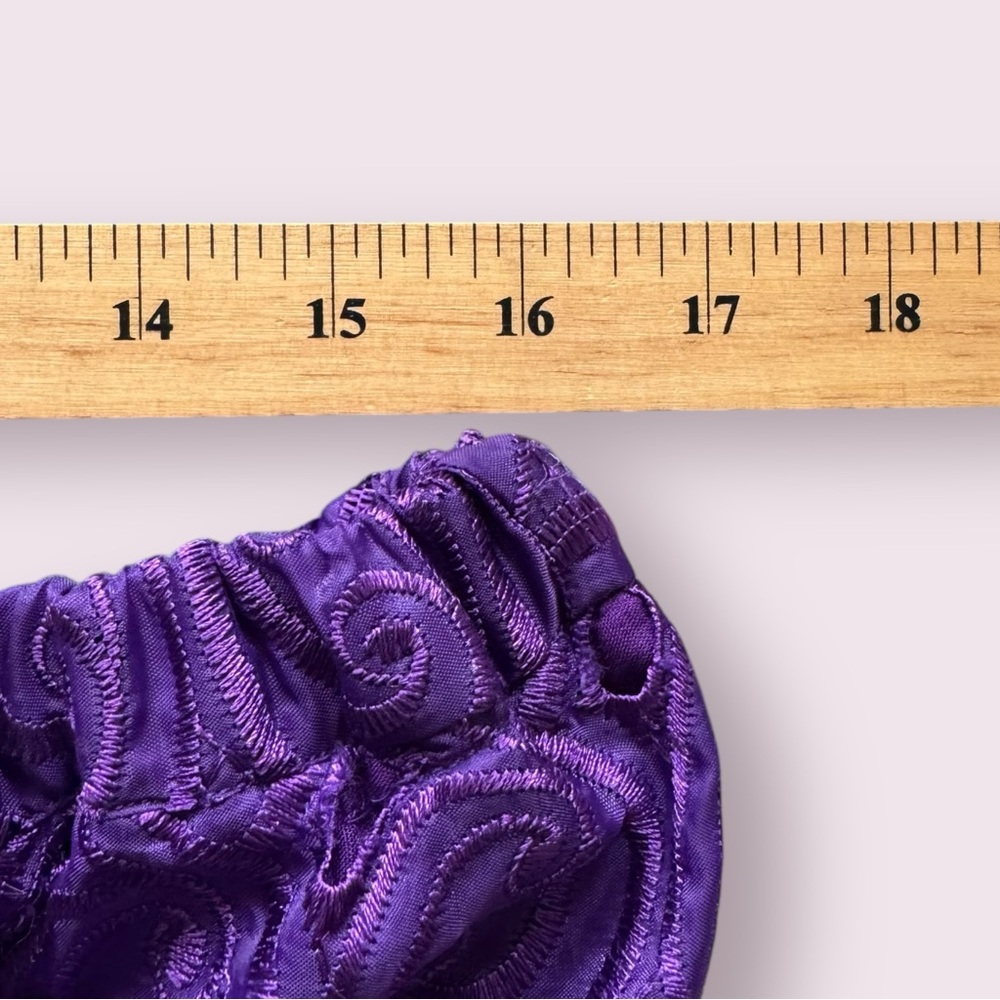 Vintage Purple Skirt Set with Top, Whimsygoth Witchcore Regency Vibes - Picture 13 of 14